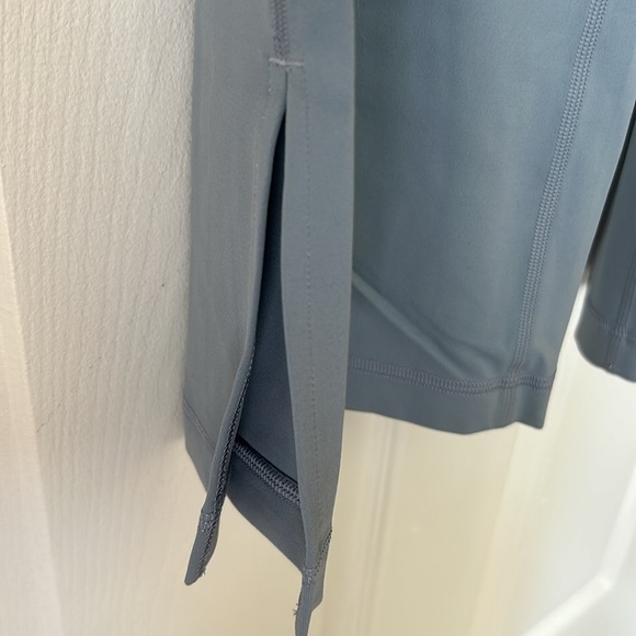 NWT Lululemon Super High Rise Split Hem Groove Pants - Chambray - Size 6 - Picture 5 of 8